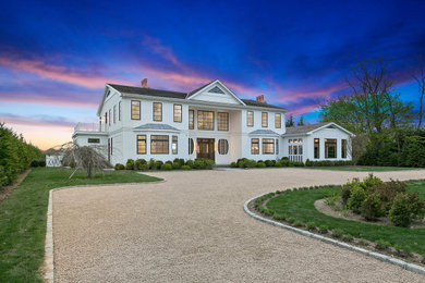 Example of a classic exterior home design in New York