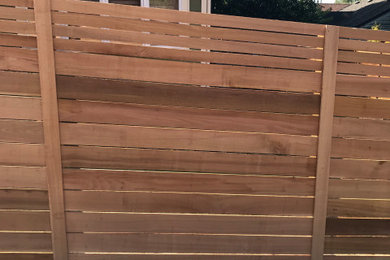 Modified Modern Cedar Fence