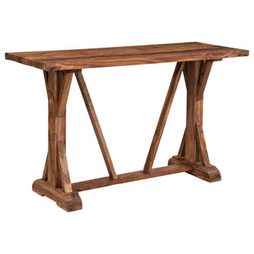 Carson Exotic Sheesham Wood Console or Sofa Table With Chattermark Finish