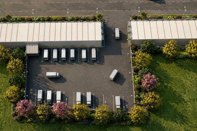 Modern Grain Market & Storage Complex Design
