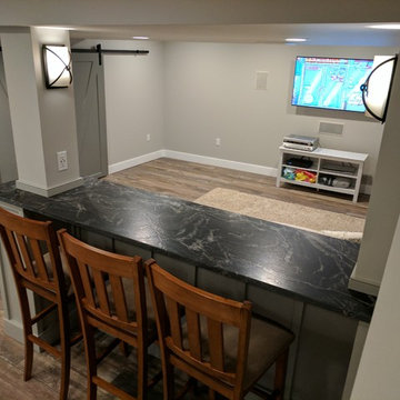 Basement Wet Bar, Gray, Harrisburg, PA