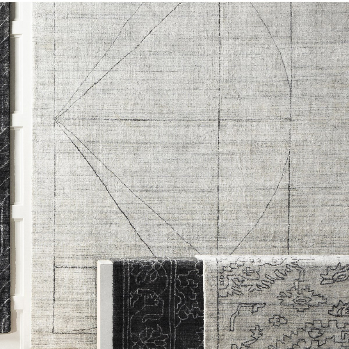 Uttermost Costilla Modern White 6x9 Rug 70033-6 - Contemporary - Area ...