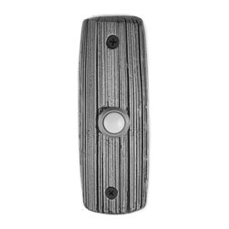 Hawk Hill Hardware - Yucca Doorbell, Handmade Luxury Hardware, Satin - Doorbells And Chimes