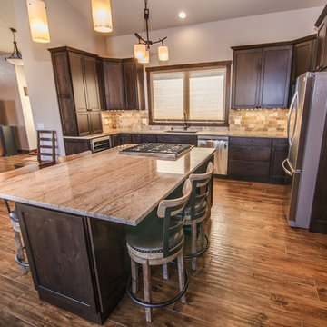 Dark Elegance | Kitchen & Master Bathroom
