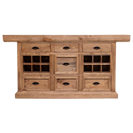 Remington Kitchen Island, 84x42x36