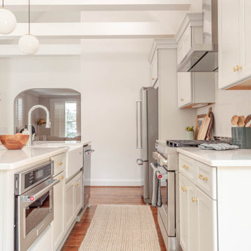 Nashville Sylvan Park Kitchen and Deck Addition