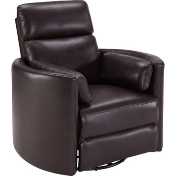 Parker Living Radius Powered By Freemotion Cordless Swivel Glider Recliner, Florence Brown