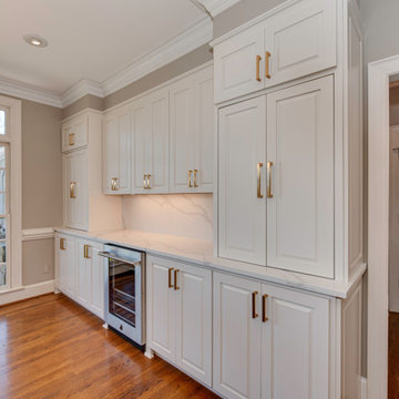 Modern Raised Panel Kitchen