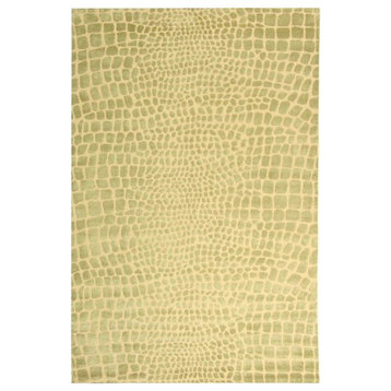 Safavieh Martha Stewart Silk Linen Wool .5 MSR5212E 5'6"x8'6" Hanging Moss Rug