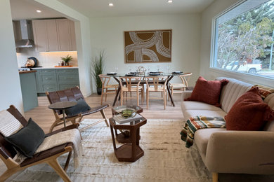Living room - living room idea in Edmonton