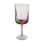 Rainbow Wine Glasses, Set of 4