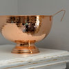 Hammered Copper Punch Bowl