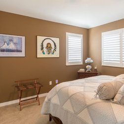 Plantation Shutters with Hidden Tilt - Interior Shutters