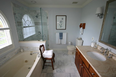 Elegant bathroom photo in Philadelphia