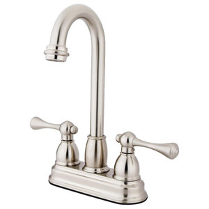 Kingston Brass AE104T1WLL Wilshire Deck Mount Clawfoot Tub Faucet 7 in Spout Reach Polished Chrome
