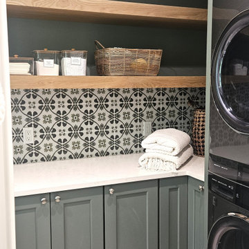 Nature -Inspired Bathroom and Laundry
