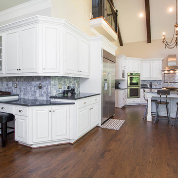 Laurel Springs Kitchen: From Dark to Bright White