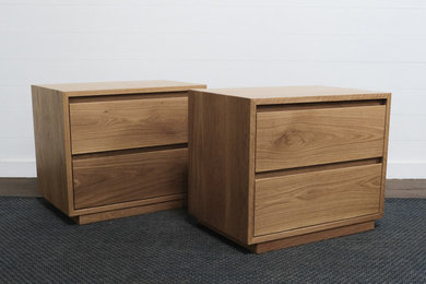 Heathcote Bedside Tables in Raw