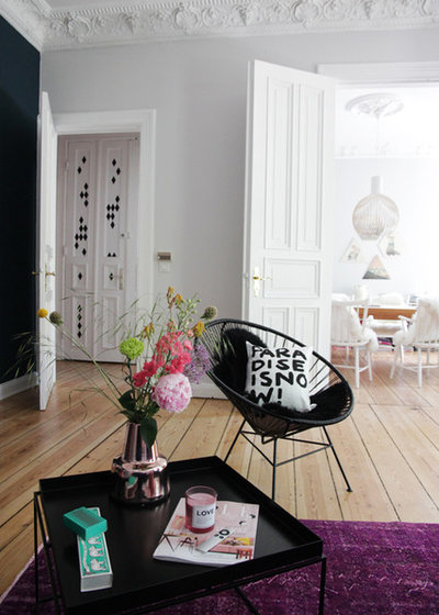 Contemporary Living Room Houzzbesuch: Stefanie Luxat