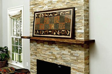 Black Walnut Hearth Mantel