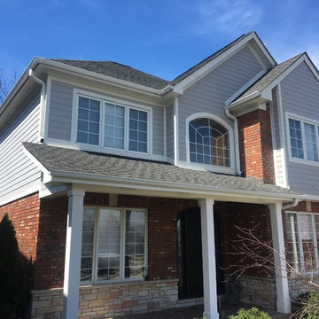 James Harsie lap siding , LP Smartside trim