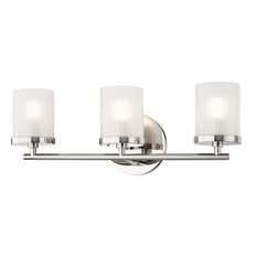 Mitzi H239303 Ryan 3 Light 17-1/2"W Bathroom Vanity Light - Polished Nickel