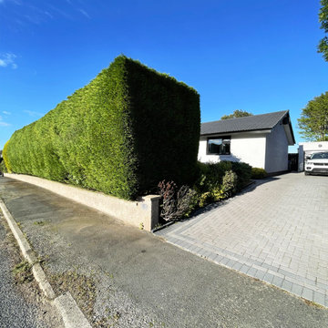 Front Garden Hedge Trimming In Dyce, Aberdeenshire - Veisa & Co Ltd