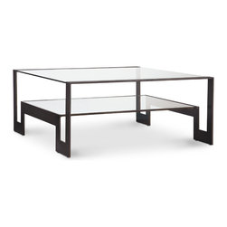 The Modern Luxury Metal Cocktail Table - Coffee Tables