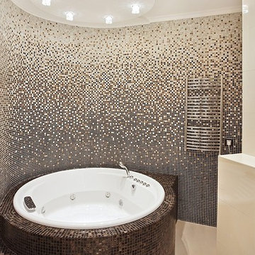 Glass mosaic tile for Bathroom