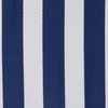 Navy/White Stripe Outdoor Floor Runner 3X6 Ft