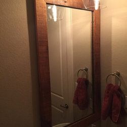 Reclaimed Barn Wood Mirror - Products