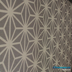 Close-up of Delia Shades' "Star Lattice" - Window Blinds
