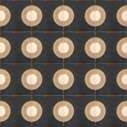 Beige Dots Cement Tile - Wall And Floor Tile