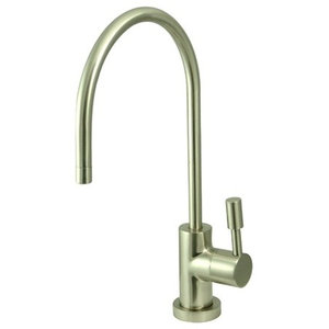 Kingston Brass KS8197NYL New York Single-Handle Cold Water Filtration Faucet Brushed Brass