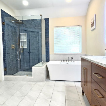 Allen TX - Renu Master Bathroom Full Remodeling