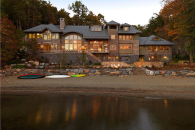 Example of a classic exterior home design in Burlington
