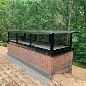 Powder Coated Chimney Cap