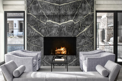 Living room - living room idea in St Louis