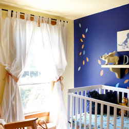 Quiet Nursery Paint Color - Bee and Bolt - Nursery Decor