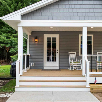 Front Porch Exterior, Front View