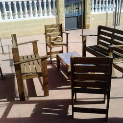 sillones para jard&iacute;n - Outdoor Benches