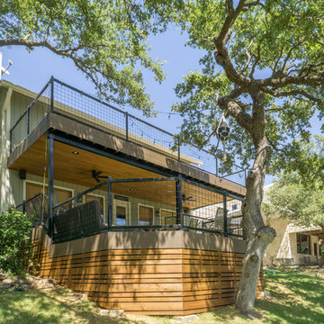 Spicewood Multi-Level Deck (TimberTech)