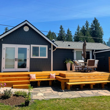 Cedar deck