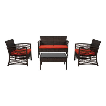 The 15 Best Outdoor Lounge Sets For 2022 Houzz - Quality Patio Furniture Hunt Tx