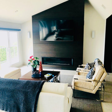 The Mission Hills Modern: Remodeling a Kitchen and Adding a Stunning Fireplace