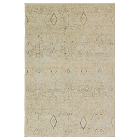 Jaipur Living Maisie Medallion Green/ Blue Runner Rug 2'6"X8'