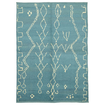 Rug N Carpet - Handmade One-of-a-Kind 6' 9'' x 9' 5'' Moroccan Area Rug