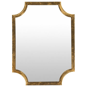 Joslyn Wall Mirror by Surya, Gold