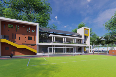 Minimalist exterior home photo in Kolkata