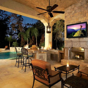 Smart home outdoor living